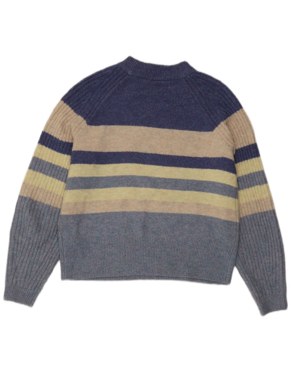 Maglione maglione girocollo da donna Marks & Spencer UK 10 piccolo multicolore