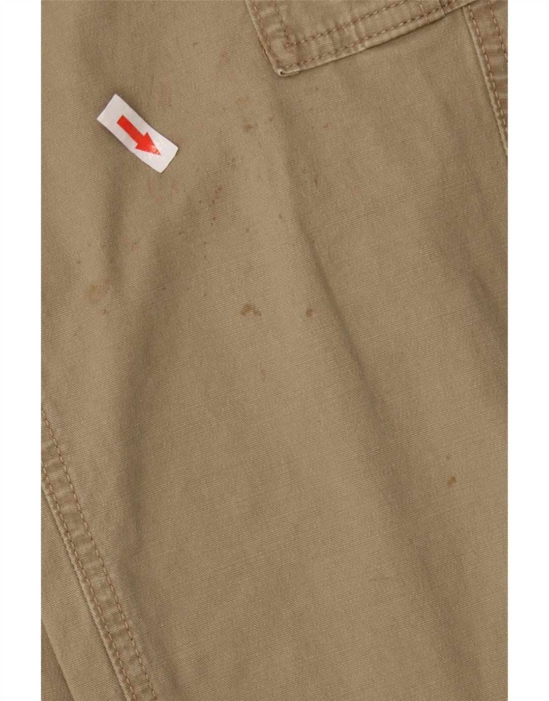 Pantaloni cargo slim da uomo SUPERDRY W32 L32 in cotone beige