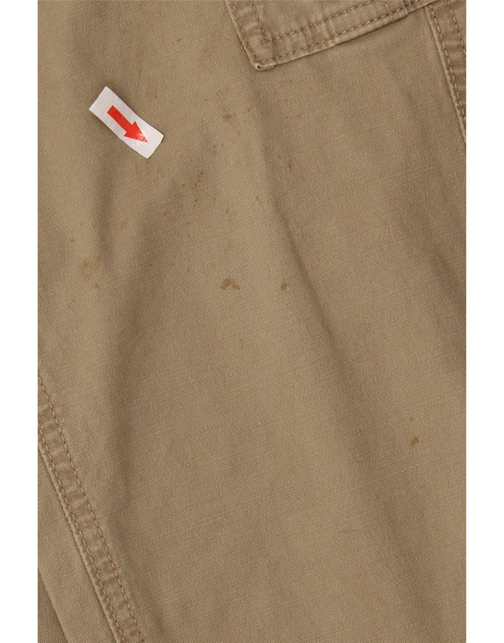 Pantaloni cargo slim da uomo SUPERDRY W32 L32 in cotone beige