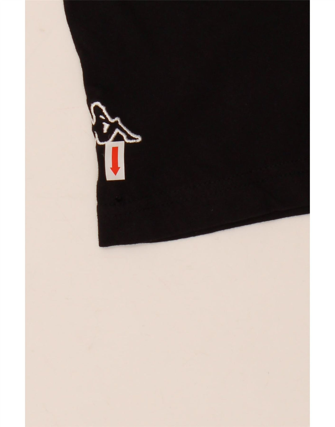 T-shirt grafica da uomo Kappa Top in cotone nero medio
