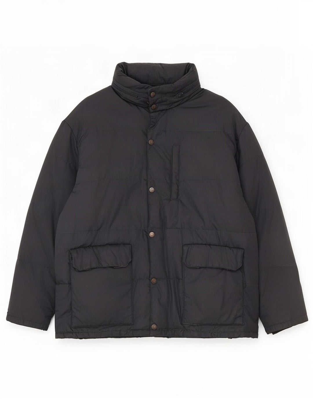 Casucci Giacca imbottita con cappuccio da uomo UK 40 Large Blu Navy in poliammide