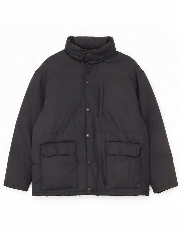 Casucci Giacca imbottita con cappuccio da uomo UK 40 Large Blu Navy in poliammide