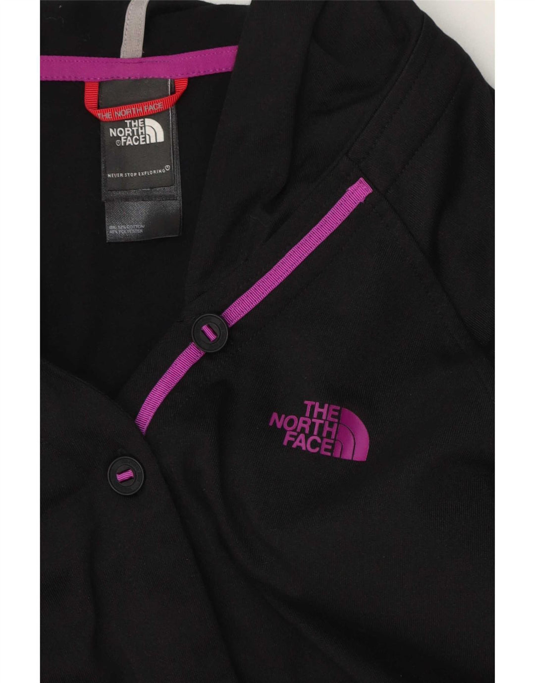 Giacca da ginnastica con cappuccio da donna The North Face UK 14 media nera