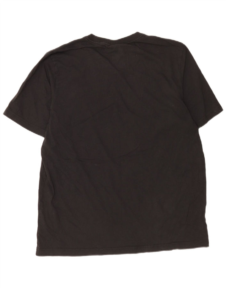 Maglietta Adidas da uomo Top Large in cotone nero