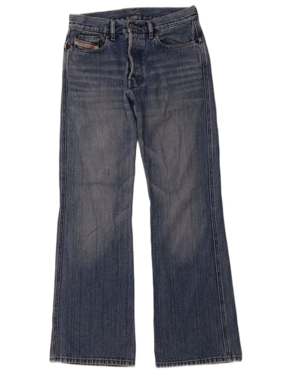 Jeans bootcut da uomo DIESEL W30 L32 in cotone blu
