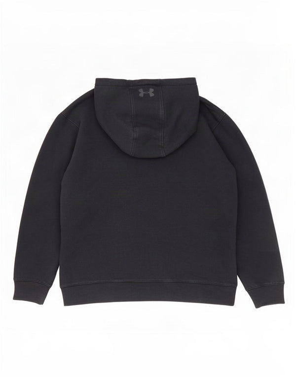 Maglione con cappuccio e zip da uomo Under Armour Cold Gear 2XL Nero
