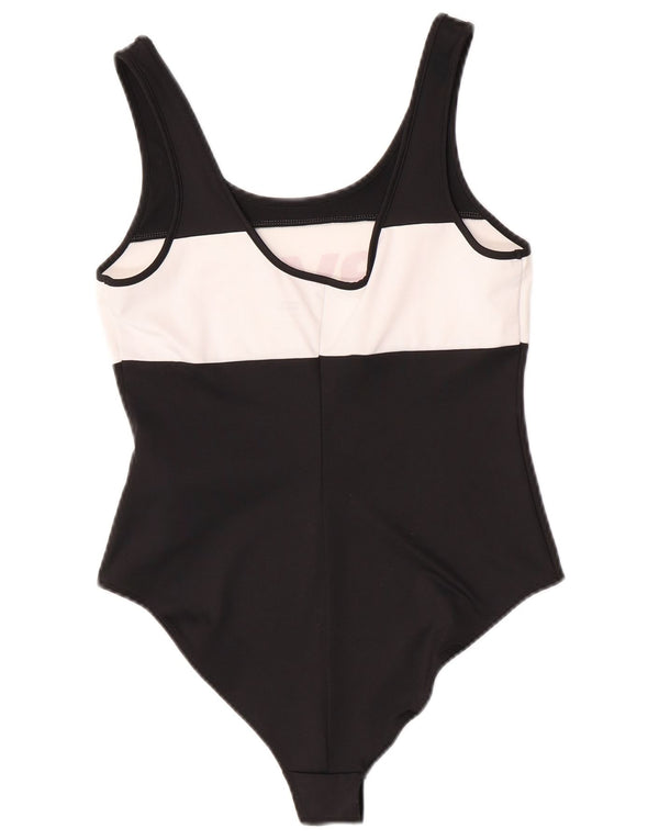 Levi's Womens Graphic Bodysuit UK 12 Medium Black Colourblock Polyester