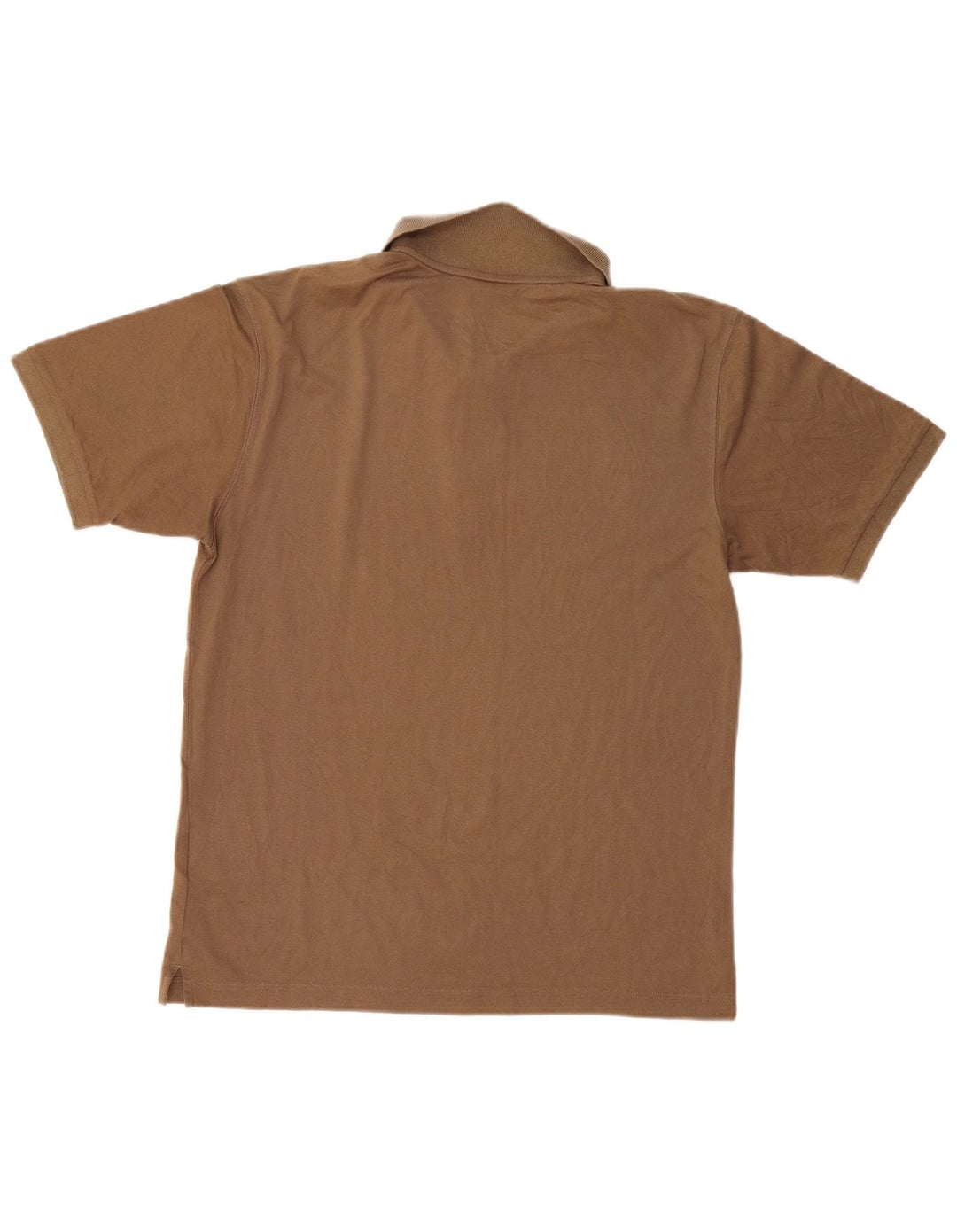 Polo da uomo Champion in cotone marrone medio