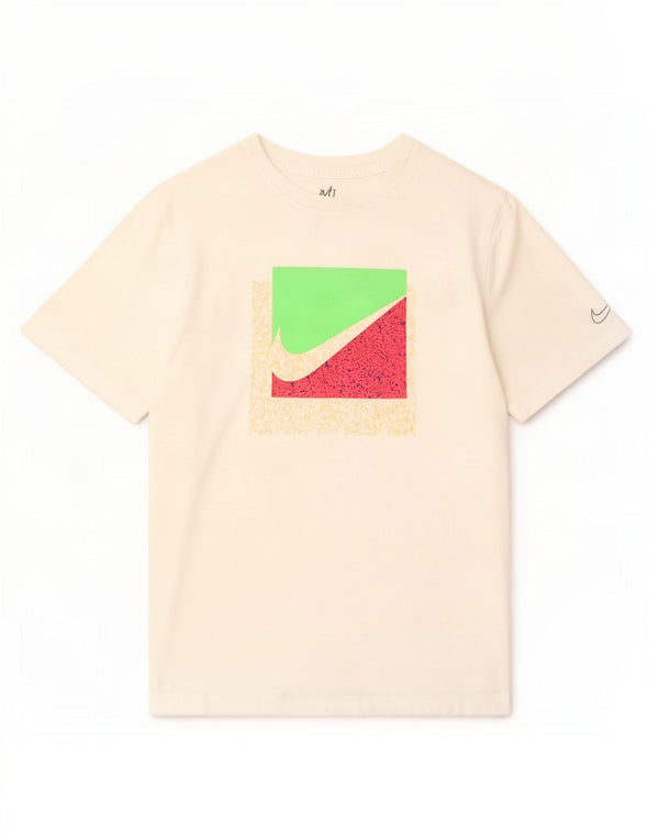 T-shirt grafica da uomo Nike Top piccola bianca