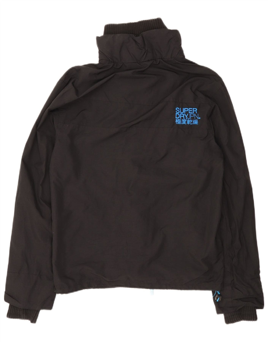 Giacca antipioggia da uomo SUPERDRY The Windcheater UK 40 grande nylon nero