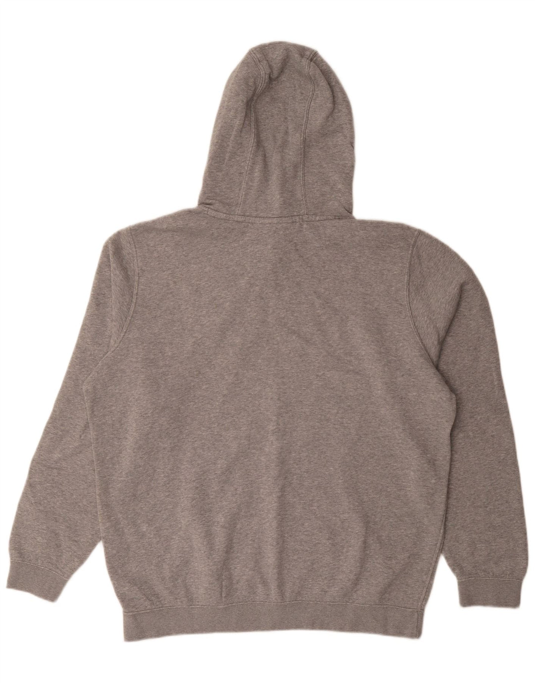 Felpa con cappuccio da uomo Nike XL in cotone chiazzato grigio