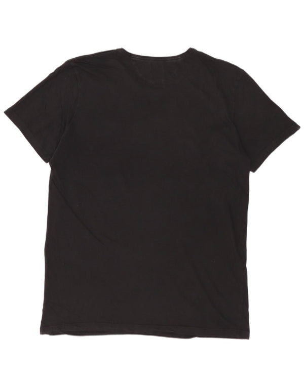 ZARA Maglietta da Uomo Top Large Nera
