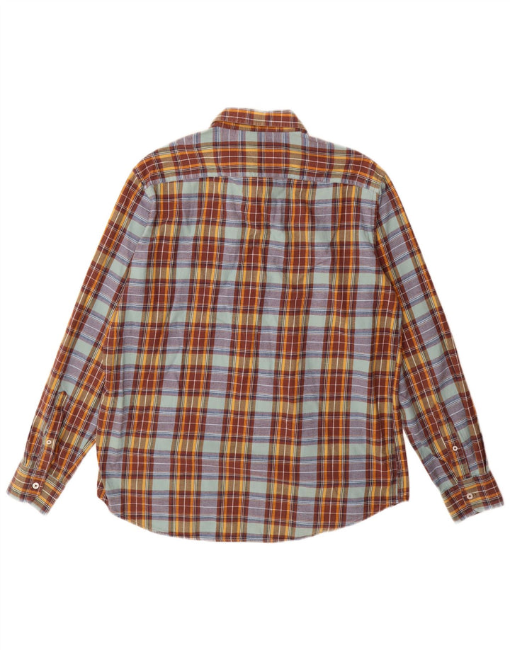 CARRERA Camicia da uomo in flanella XL in cotone a quadri multicolore