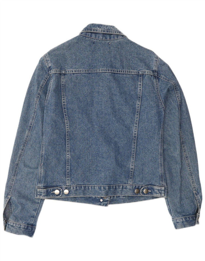 Giacca in denim da donna Gaudi UK 10 piccola in cotone blu