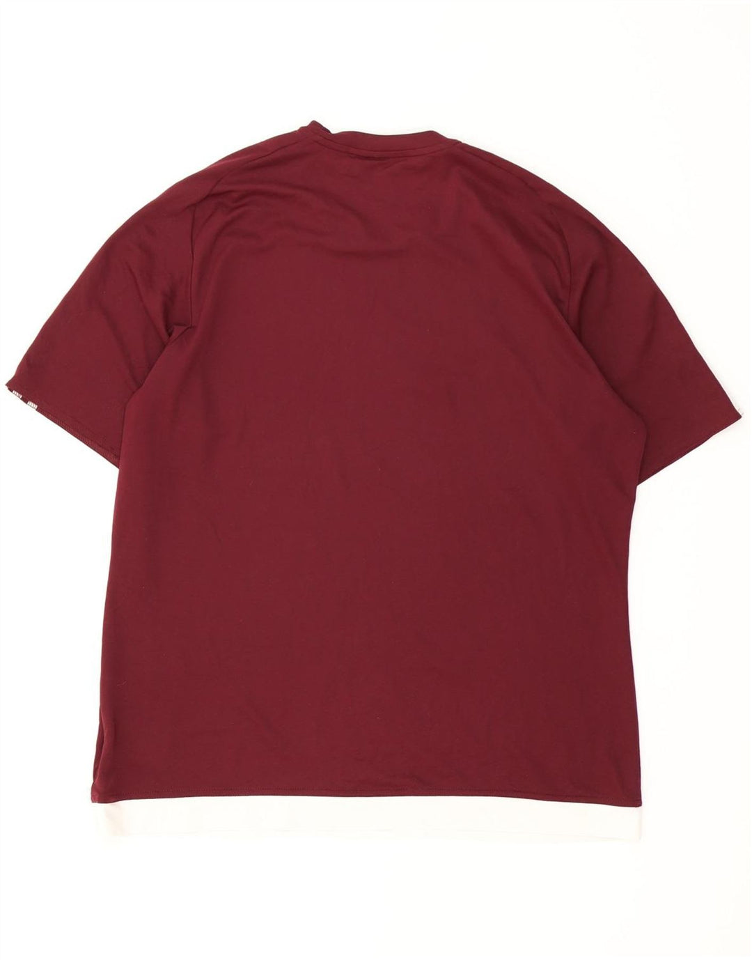 T-shirt Adidas Climalite da uomo, grande, in poliestere marrone