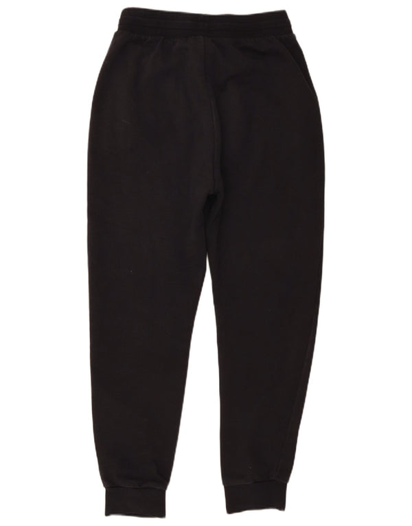 Adidas Boys Tracksuit Trousers Joggers 13-14 Years Black Cotton