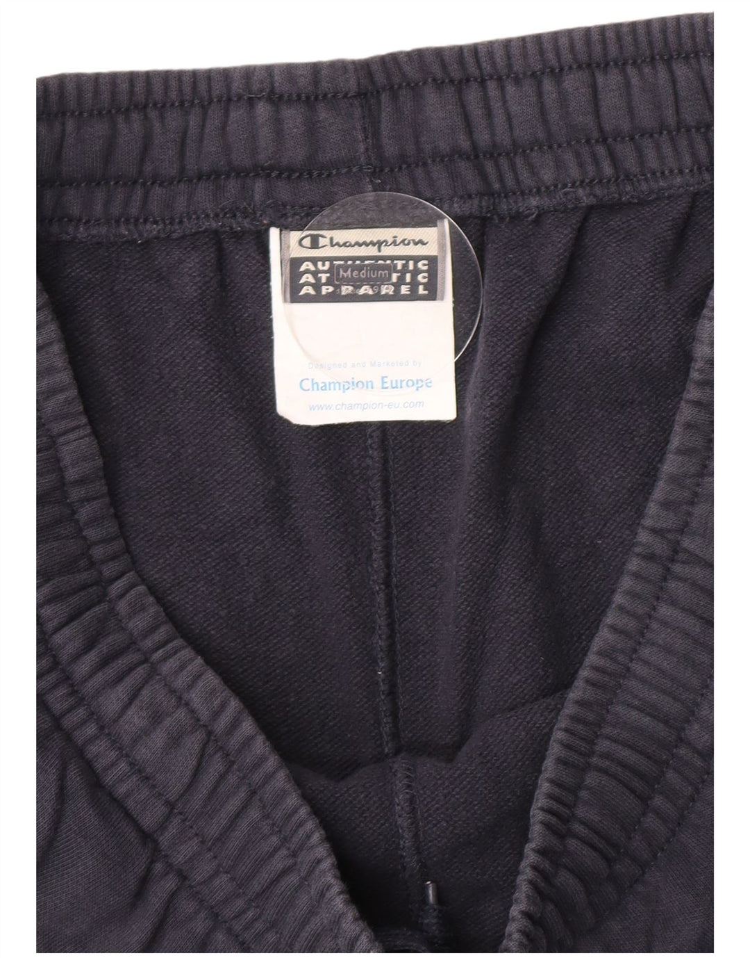 Pantaloni da tuta da uomo Champion in cotone medio blu navy