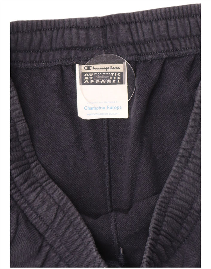 Pantaloni da tuta da uomo Champion in cotone medio blu navy
