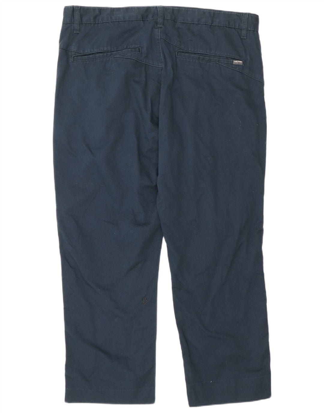 Pantaloni chino dritti da uomo Volcom W36 L26 Blu Navy