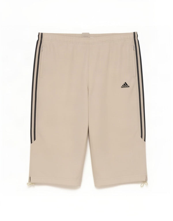 Pantaloncini sportivi da uomo Adidas Bermuda XL poliestere bianco