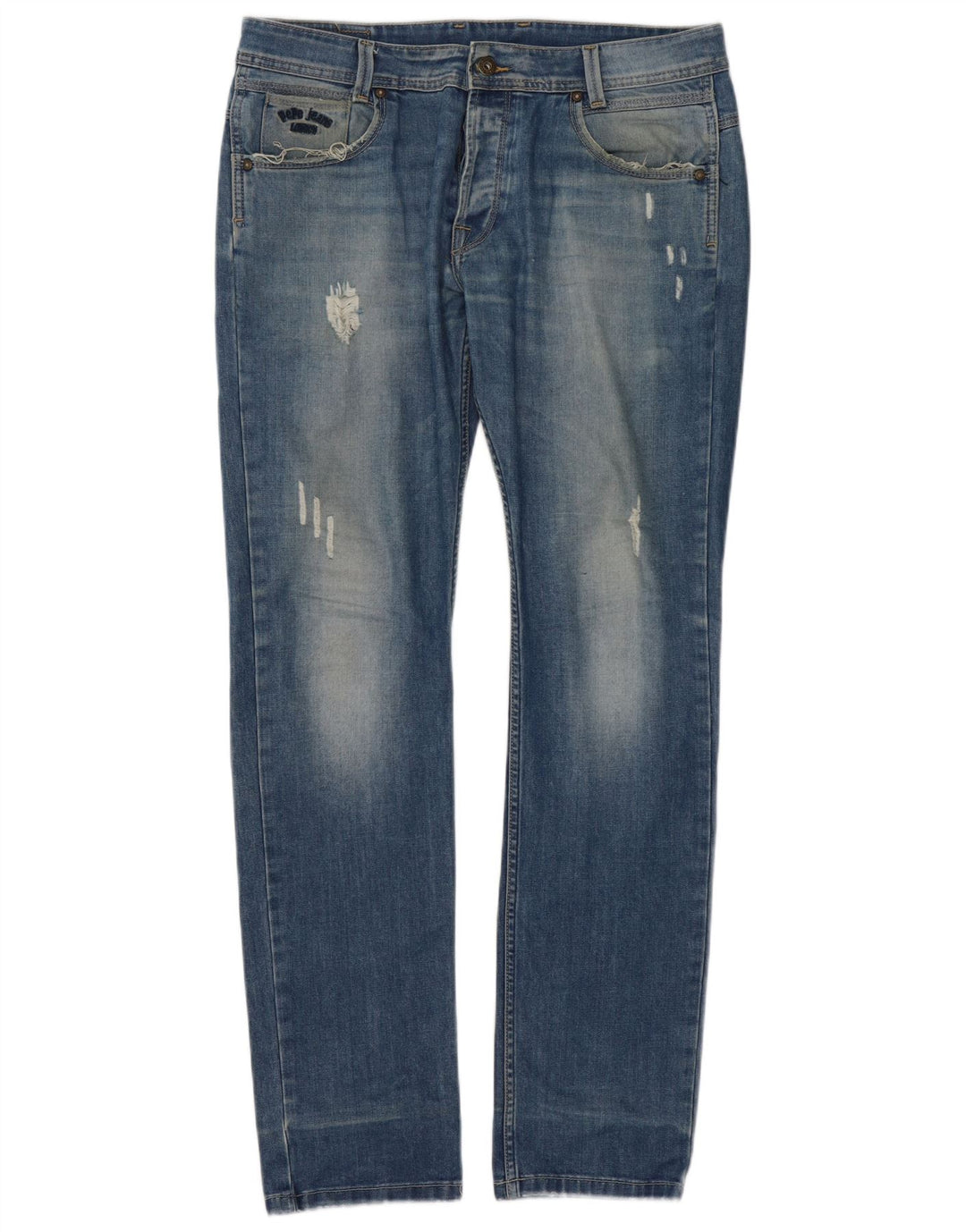 PEPE Jeans Jeans slim effetto consumato da donna W34 L34 cotone blu