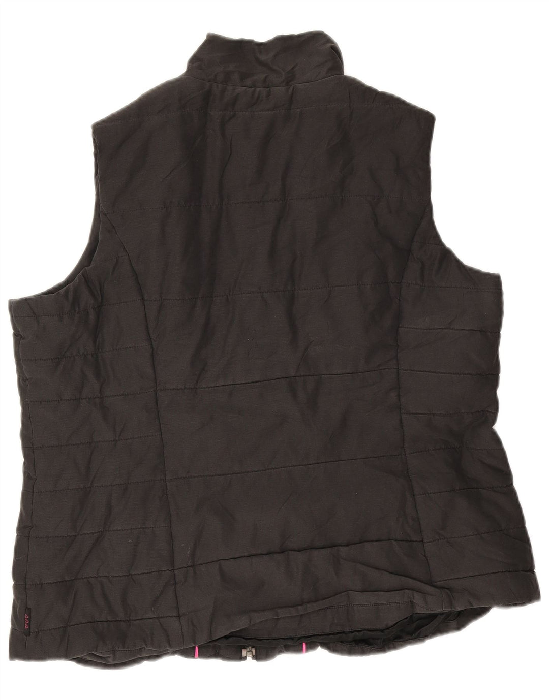 Gilet imbottito da donna Marks & Spencer UK 18 XL poliestere nero