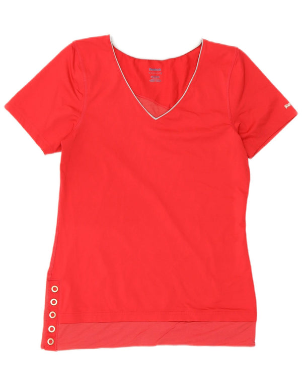 T-shirt REEBOK da donna Top UK 12 poliestere rosa medio