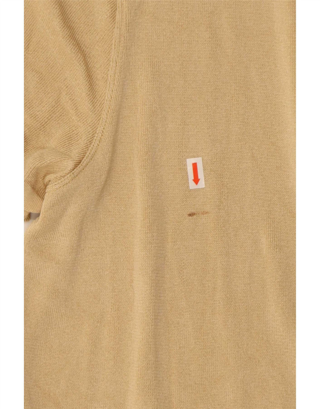 Maglione cardigan aperto a maniche corte da donna Max Mara UK 14 Beige medio