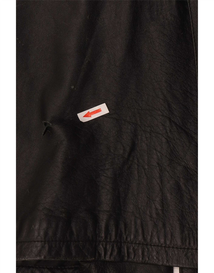 Cappotto in pelle da uomo Sorbino UK 44 2XL Nero