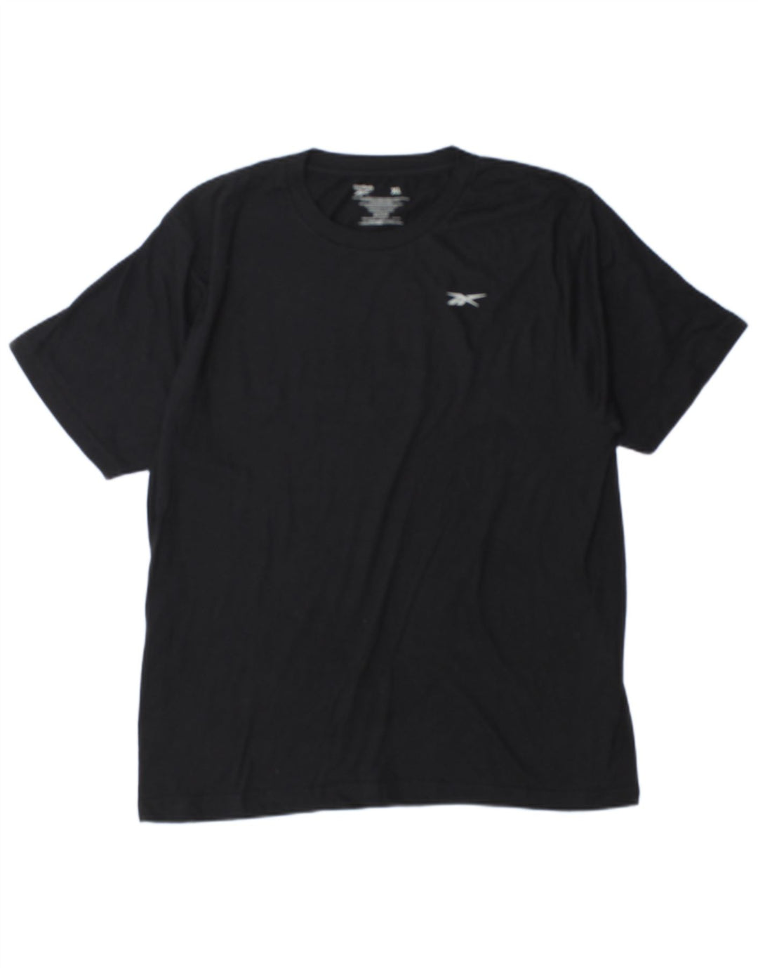 T-shirt Reebok da uomo Top XL in cotone nero