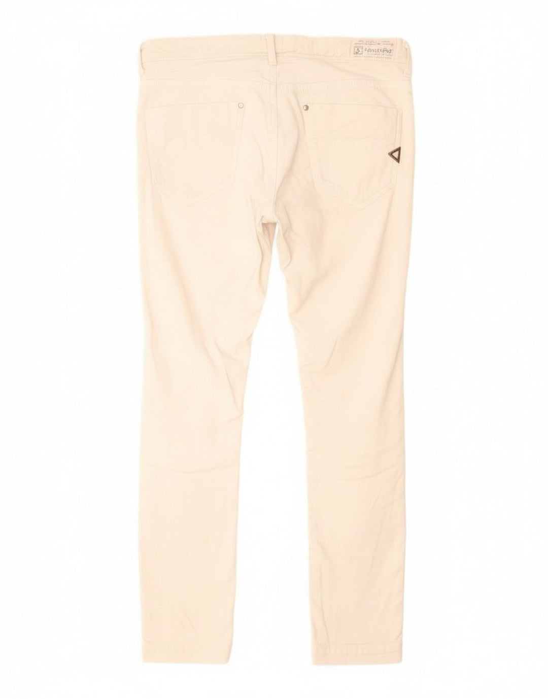 Jeans slim da donna Meltin' Pot W36 L34 cotone bianco