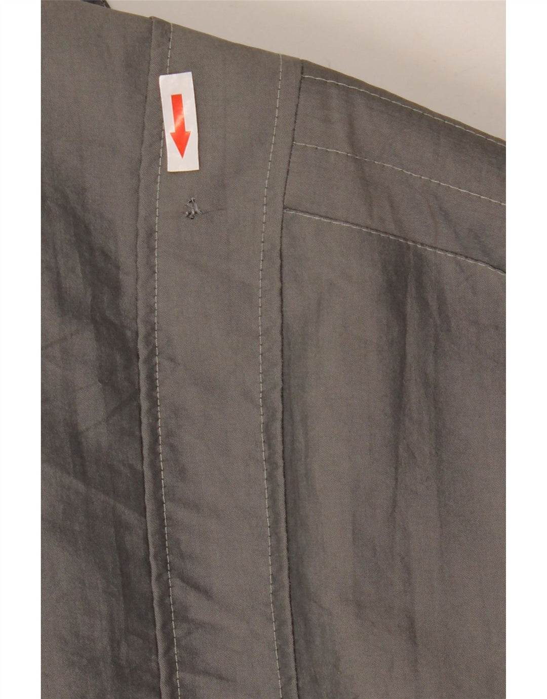 Giubbotto bomber sherpa da uomo vintage UK 40 grande grigio