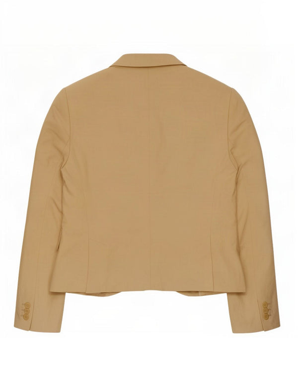 Giacca blazer da donna a 1 bottone Massimo Dutti EU 44 XL Lino beige