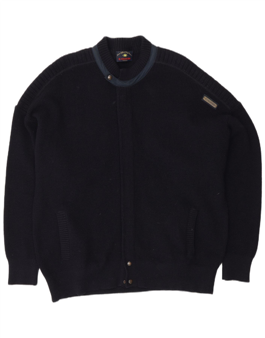 Maglione cardigan da uomo Il Granchio XL Blu Navy