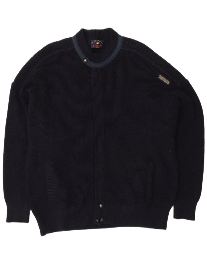 Maglione cardigan da uomo Il Granchio XL Blu Navy
