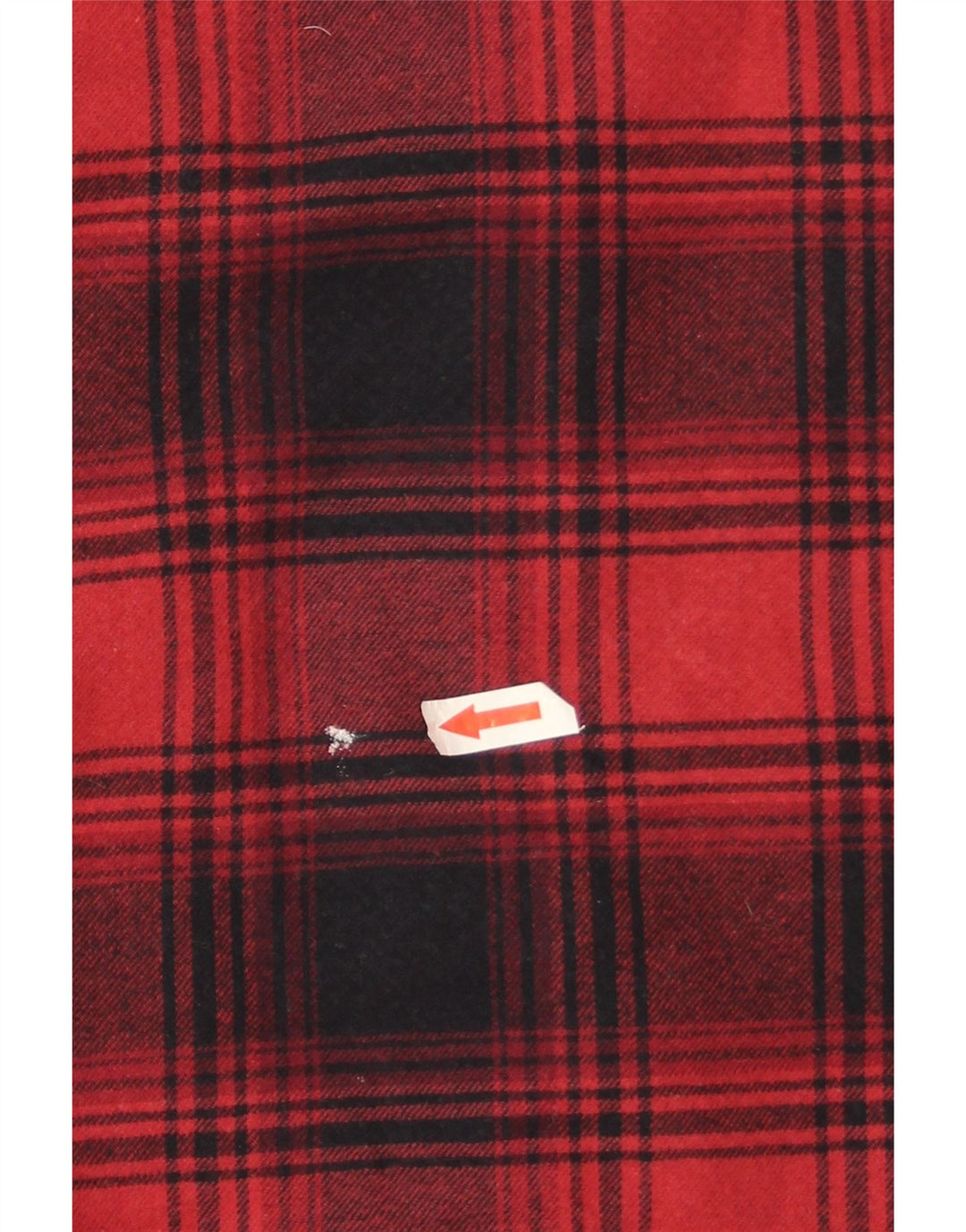Marks & Spencer Camicia da uomo regolare in flanella 2XL a quadri rossi