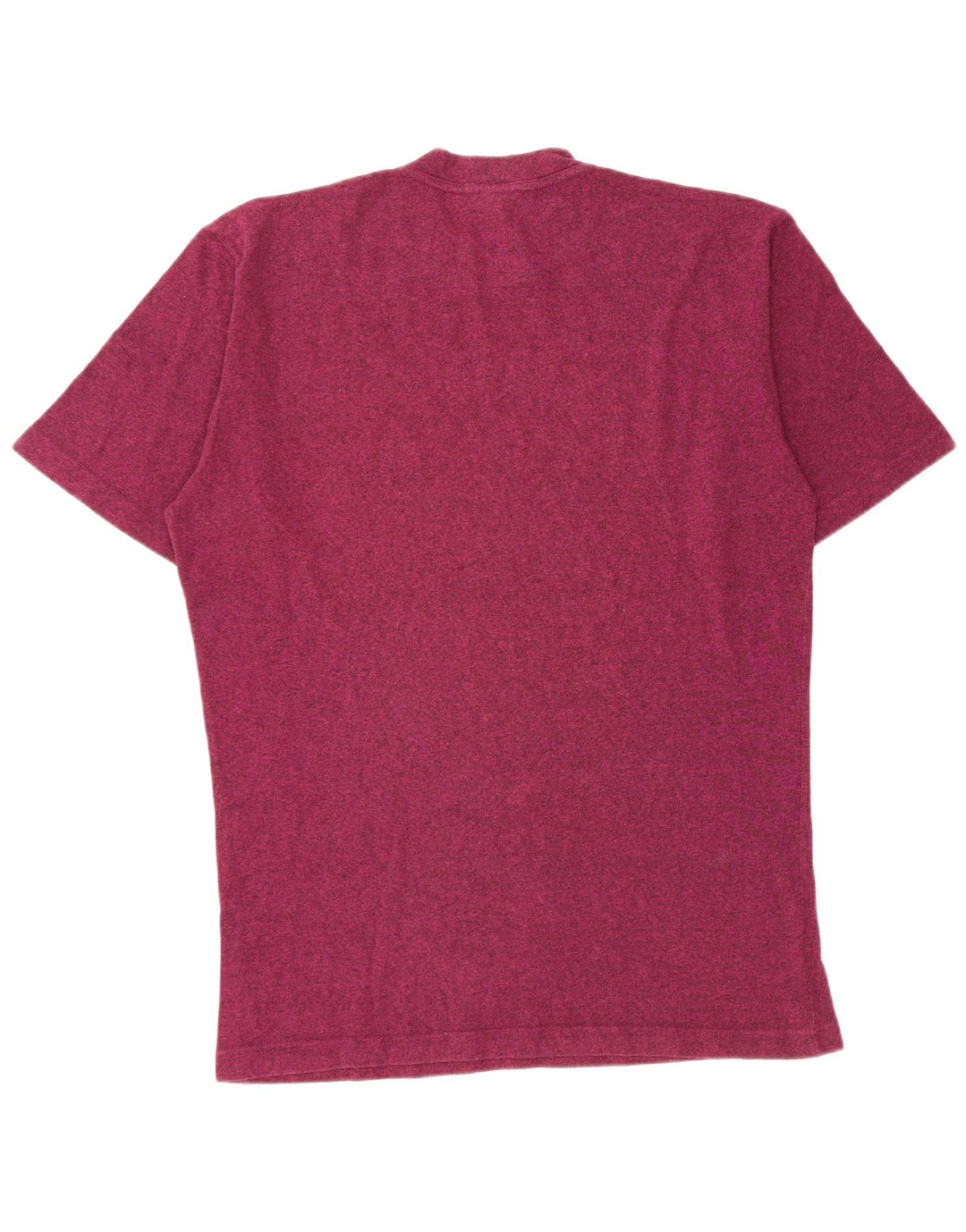 T-shirt da uomo Asics Top grande in cotone screziato bordeaux
