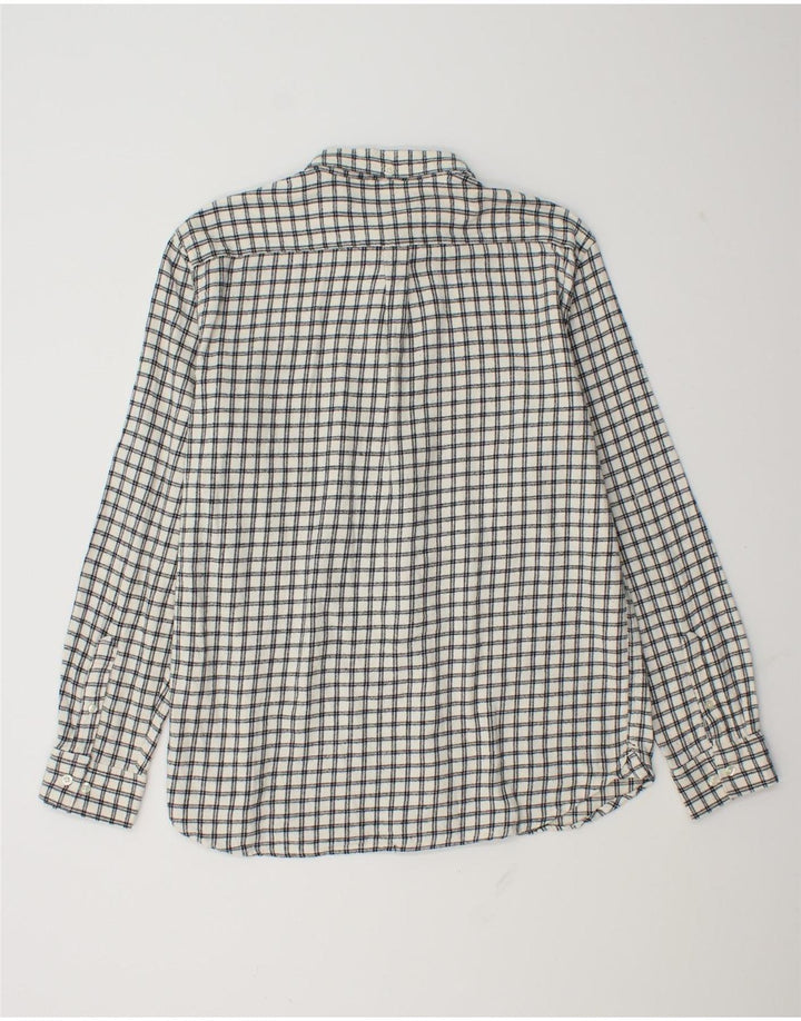 Camicia da uomo in flanella French Connection XL a quadri bianchi