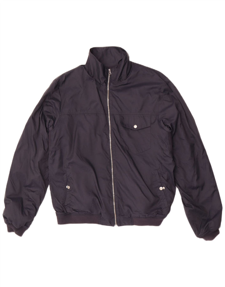 Giubbotto bomber da uomo Gap UK 38 nylon blu navy medio