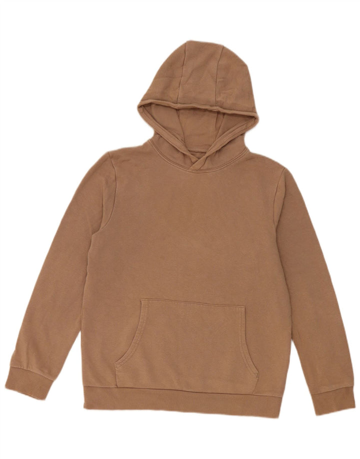 Maglione con cappuccio Marks & Spencer da bambino 12-13 anni in cotone marrone