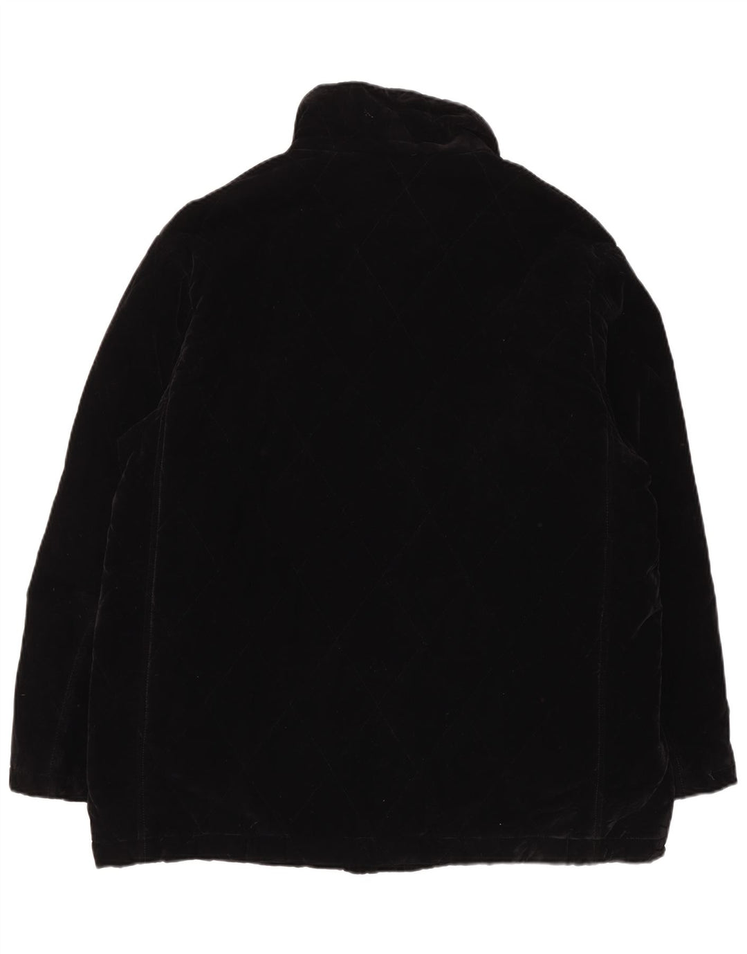 Giacca a Vento Trapuntata Uomo Trussardi IT 54 2XL Cotone Nero