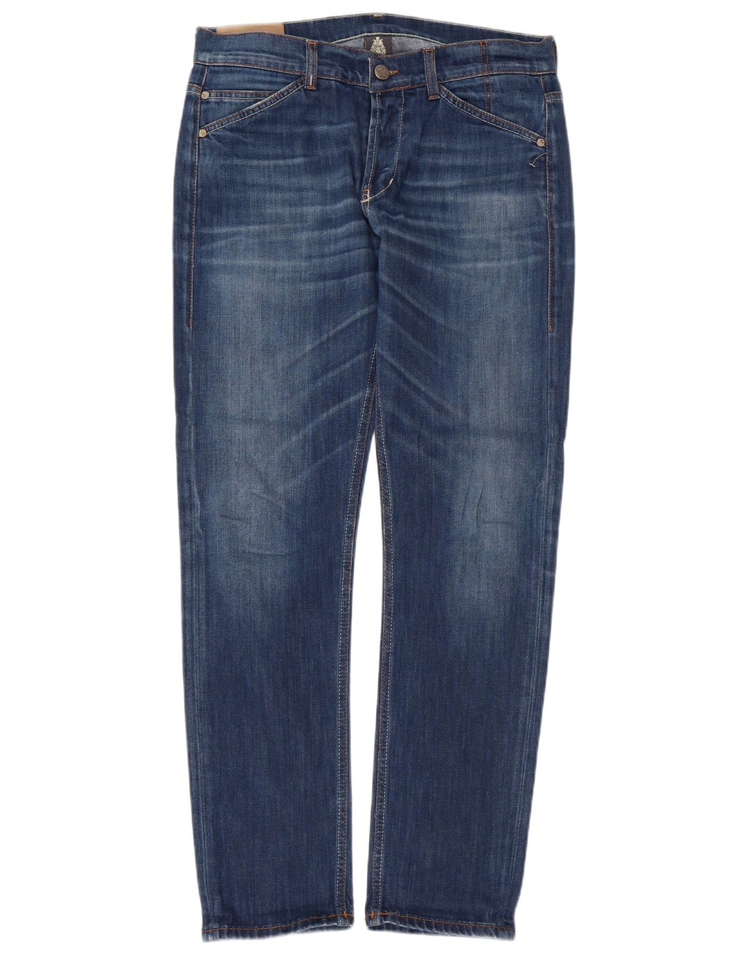 Jeans slim da uomo Dondup W35 L30 poliestere blu