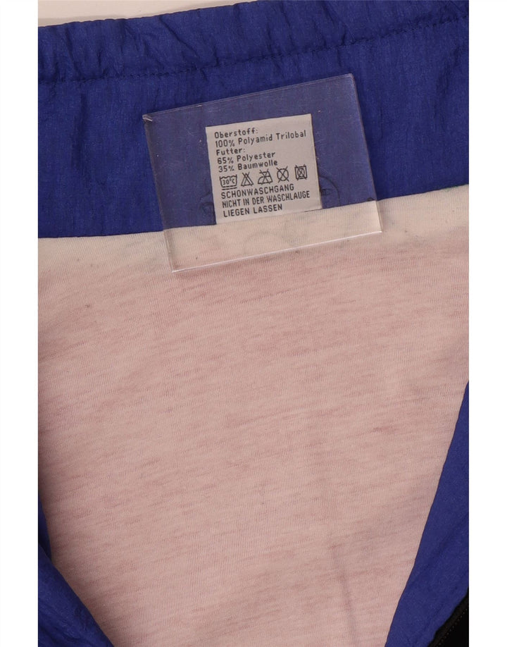 SHAMP Giacca da tuta da uomo di grandi dimensioni in poliammide color block multicolore