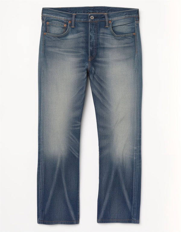 Jeans dritti da uomo Levi's 501 W34 L28 cotone blu