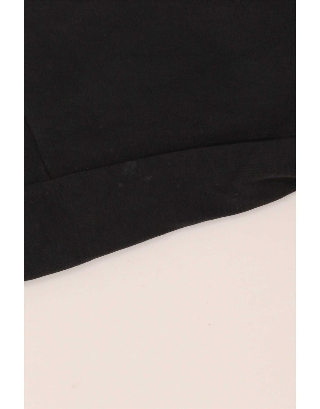 Felpa con cappuccio e zip Nike da uomo piccola in cotone nero