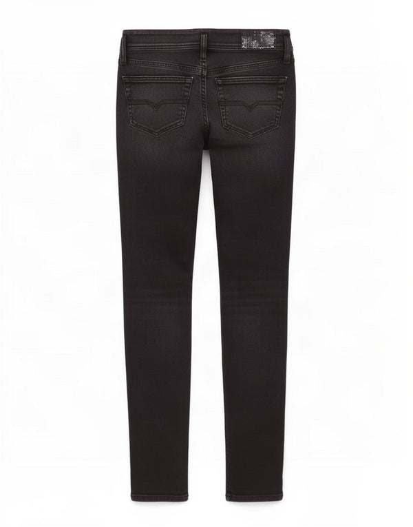 Jeans skinny Matic da donna Diesel W28 L34 cotone nero