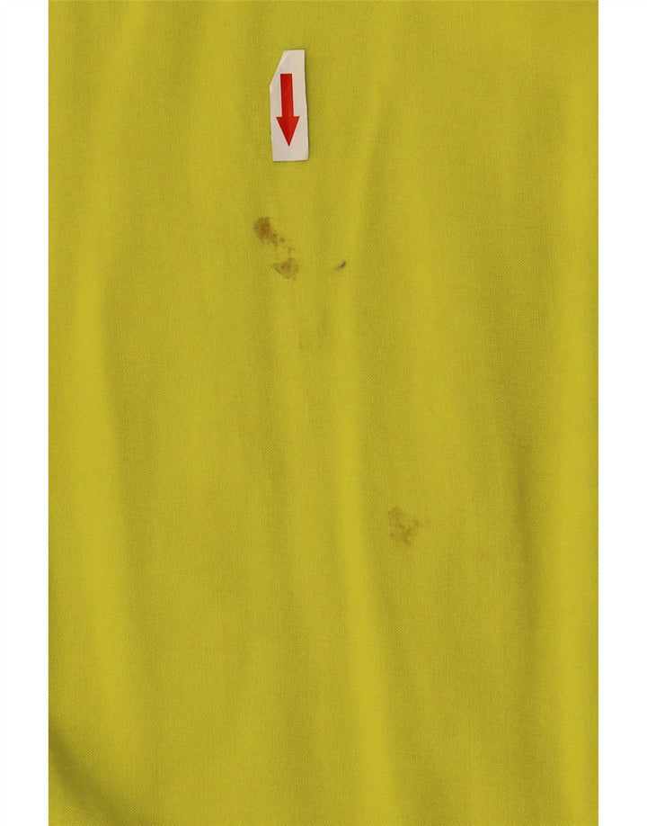 MARKS & SPENCER Abito da tenda oversize da donna UK 16 Large Giallo Viscosa
