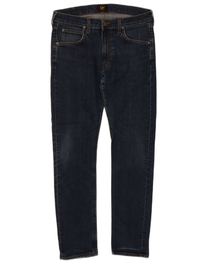 Jeans Lee Luke Slim da donna W31 L30 in cotone blu navy