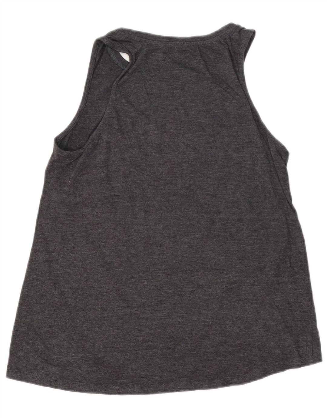 MERCE ORIGINALE Canotta grafica da donna UK 12 Grigio medio