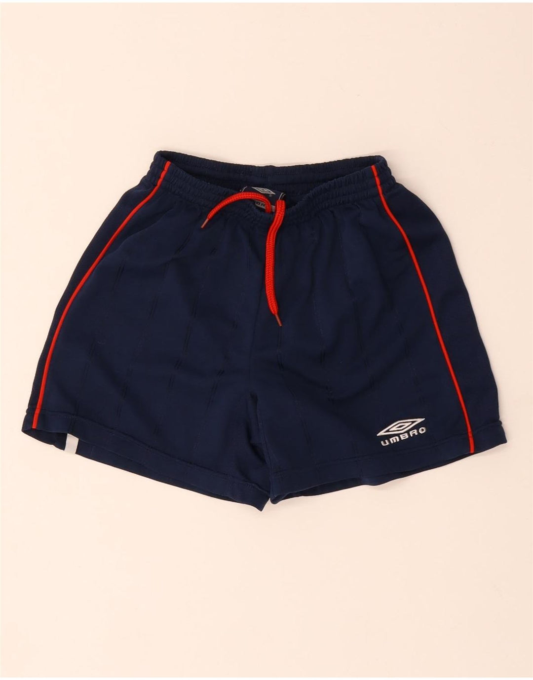 UMBRO Boys Sport Shorts 10-11 Years Navy Blue Polyester